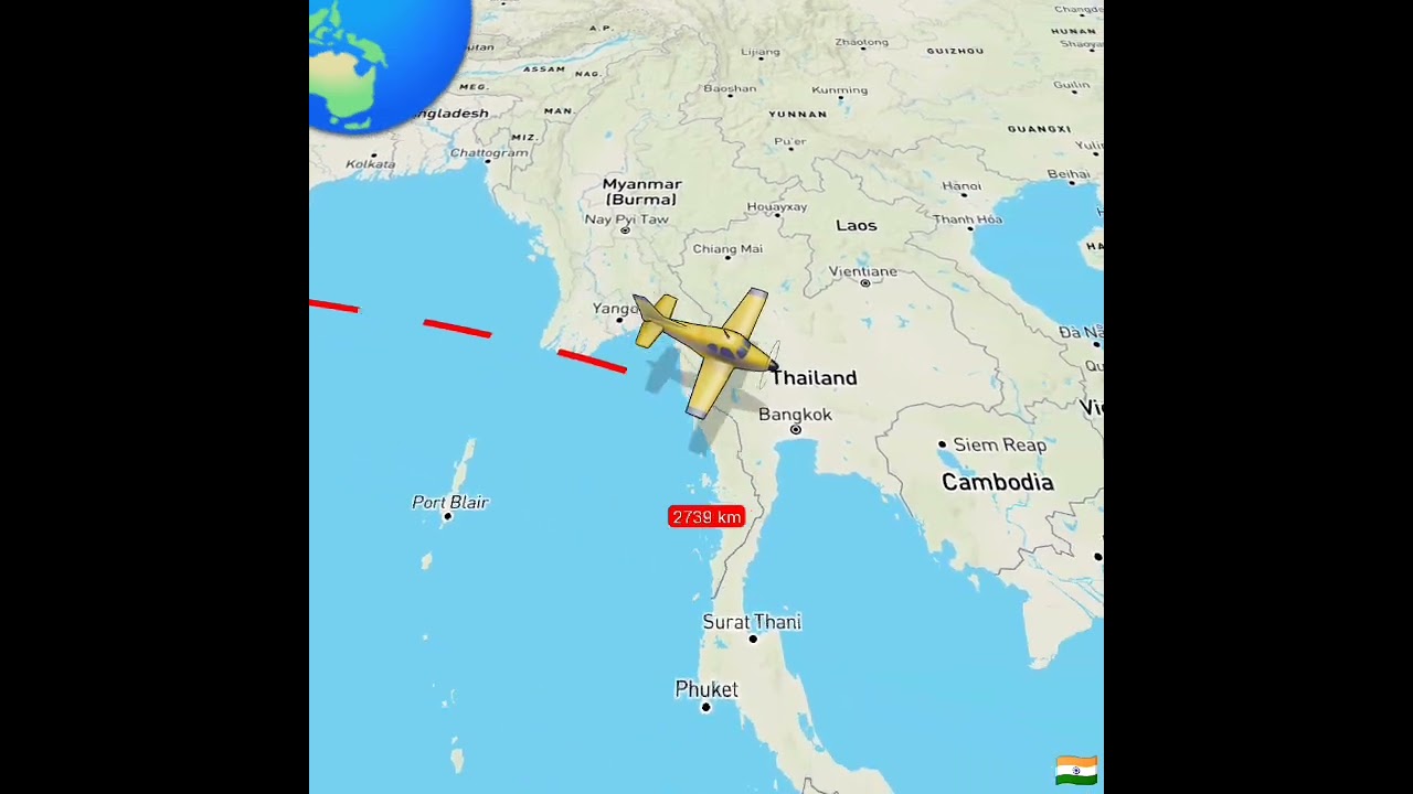 Mumbai to Indonesia 📍✈️ 