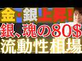 【5/8超速報】金銀上昇！銀は魂の80ドル回復！イラン情勢で株安も流動性相場継続！Google超絶決算から読み解くAI覇権の行方【金・銀・日本株・米国株最新投資情報】
