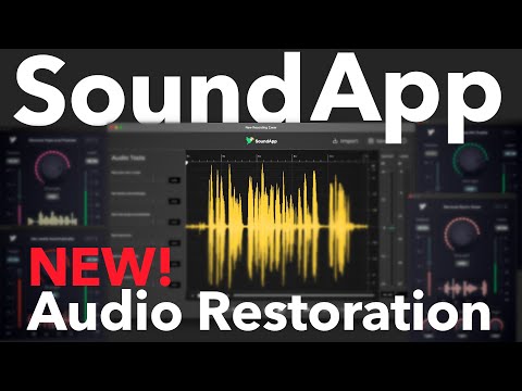 SoundApp by CrumplePop | New Audio Restoration Suite