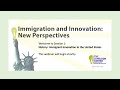 view Immigration &amp; Innovation Session 1: History: Immigrant Innovation in the United States digital asset number 1