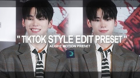 Tiktok velocity style edit preset | Alight motion