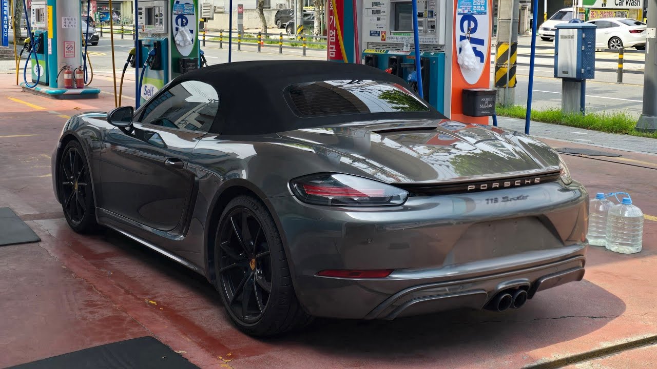 포르쉐 718 박스터 타고 전국 일주 DAY 1 (부산에서 포항 그리고 망양휴게소까지)