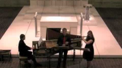 Johann Joachim Quantz- Triosonata in C major for traverso and recorder: II. Alla breve