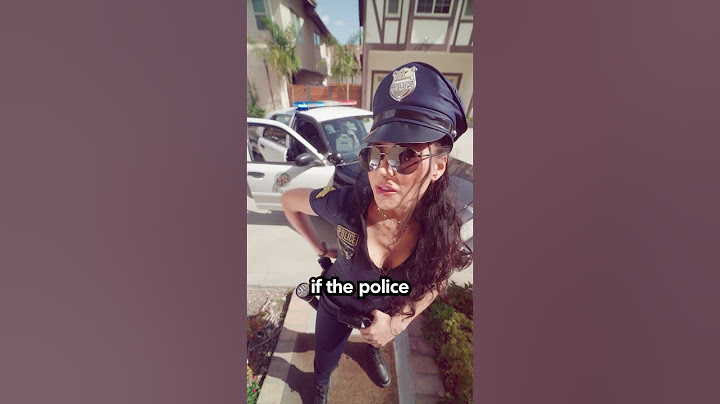 Never Do This When Cops Are At Your Door