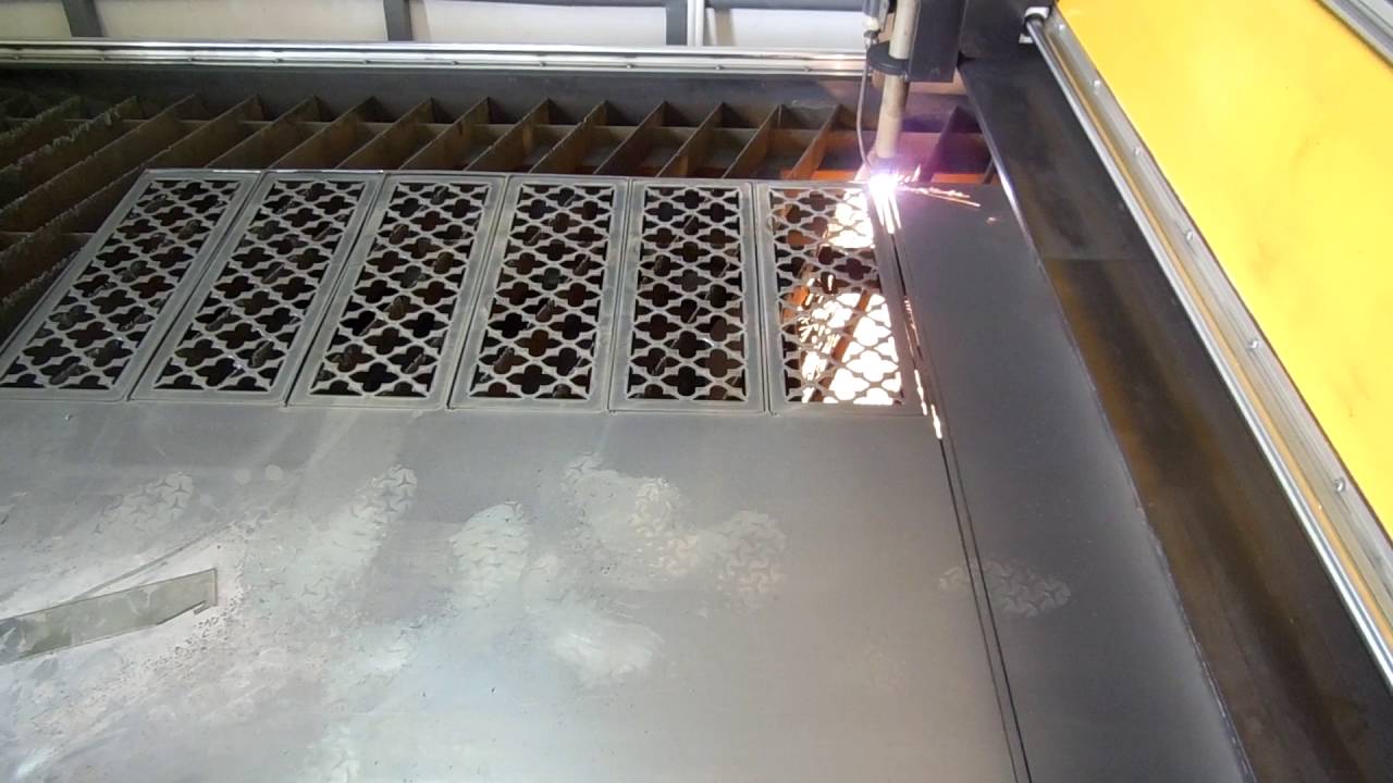 Изготовление красивых, прочных вентиляционных решеток из металла - YouTube