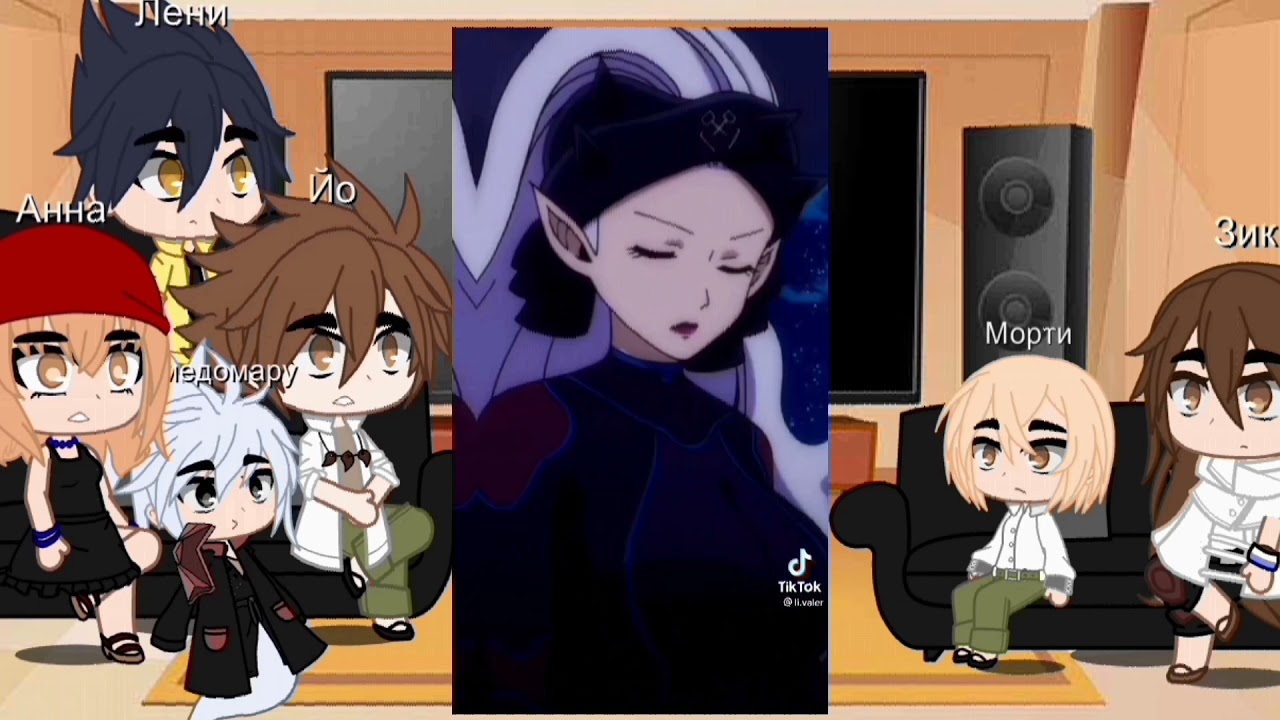 реакция аниме шаман кинг на девушек из фвоста фей