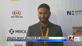 Chicago police seek follow-up interview with Jussie Smollett