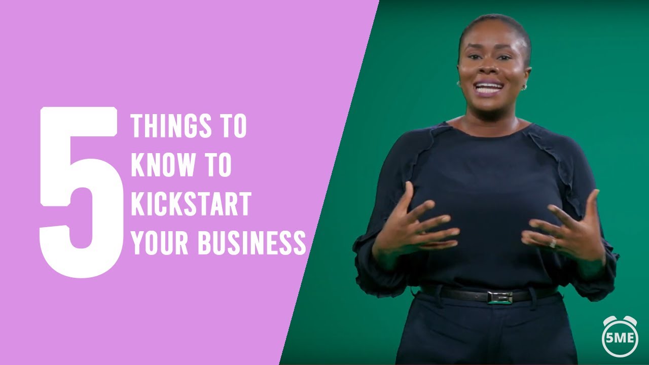 How to kickstart your business | 5 Minute Entrepreneur