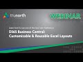 Customizable & Reusable Excel Layouts for D365 Business Central