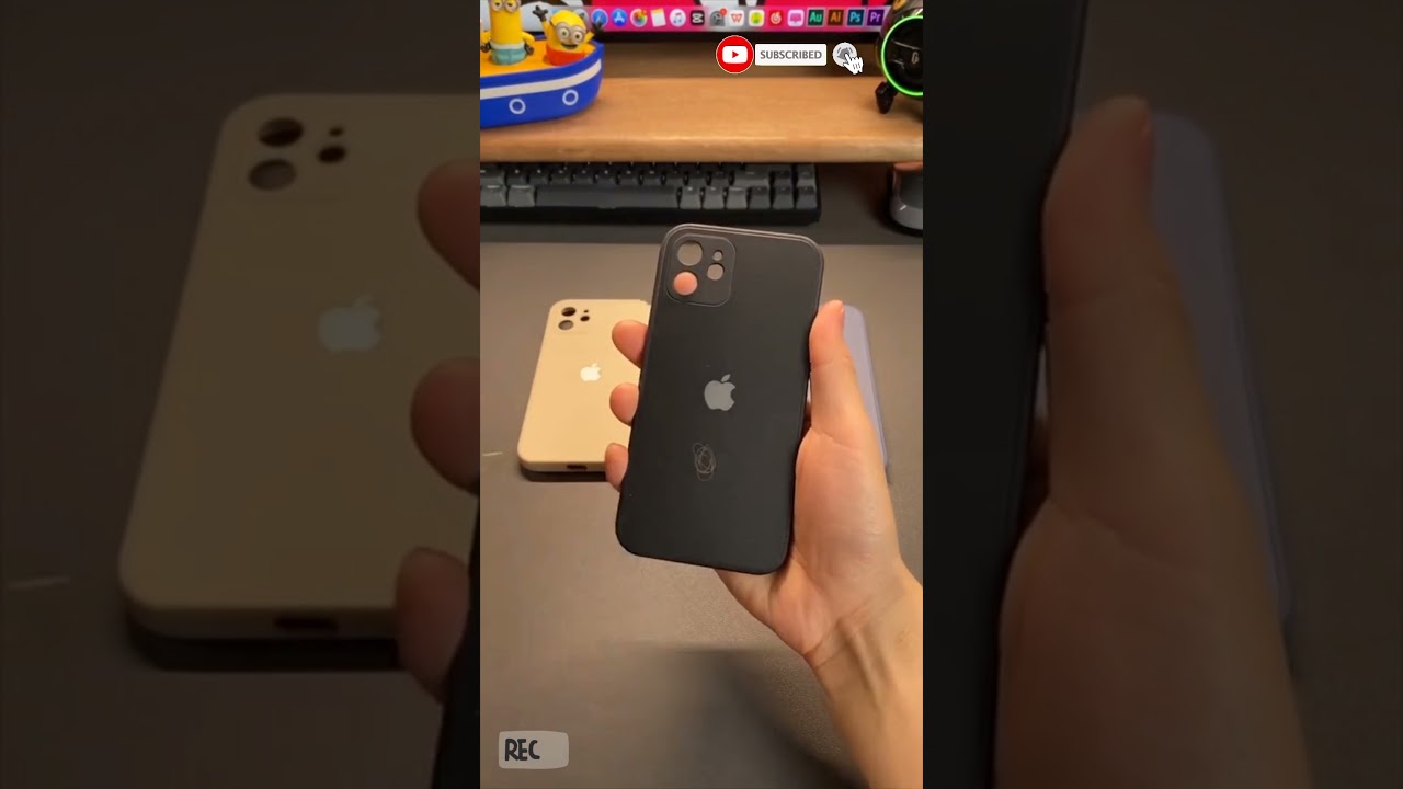 Frosted Glass Case For iPhone 