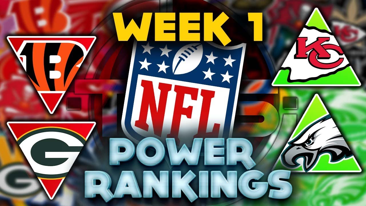 The Official 2022 NFL Power Rankings (Week 1 Edition.....WE'RE BACK