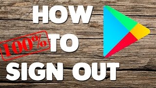 How To Sign Out From Google Play Store Or Google Account in Android
