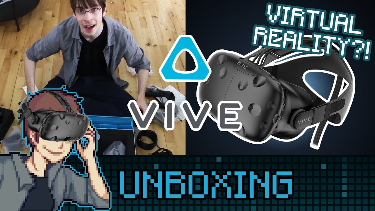 VIRTUAL REALITY ER ANKOMMET! - HTC Vive unboxing!
