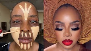 Makeup Mary J Black 😳 Engagement Makeup 👆 2024 Step By Step Makeup / Makeup Tutorial 💄