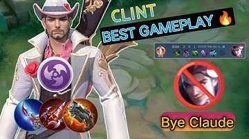 CLINT BEST BUILD & EMBLEM TERSAKIT 2023 ! ONE SHOT ONE KILL !!! - Mobile Legends.