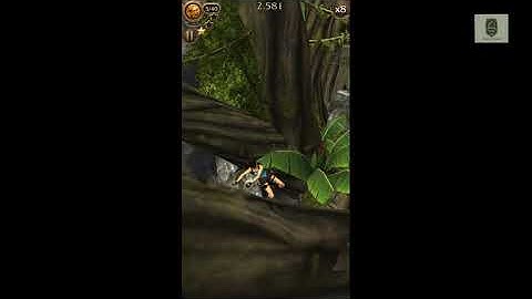 The Gameplay of the lara croft (Relic run) LEVEL-3
