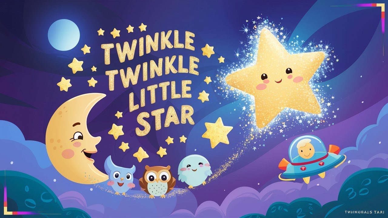 Twinkle Twinkle Little Star | Nursery Rhymes And Kids Song | Kids ...