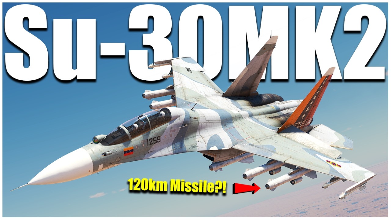 The Su-30MK2 Is a Premium CAS MENACE at "Top Tier" - War Thunder