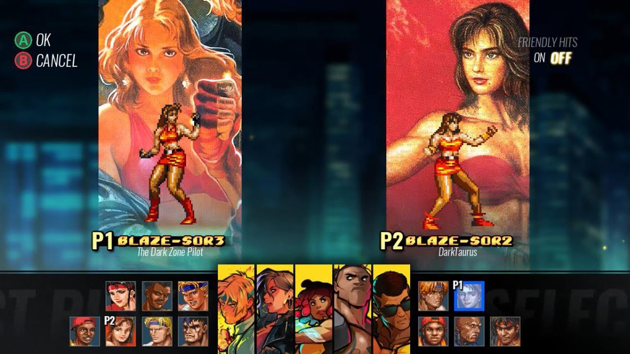 Street of Rage 4 - Classic Blaze (Play with Online Player)