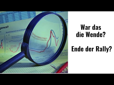 S&P 500, Nasdaq: War das die Wende? Ende der Rally? Videoausblick