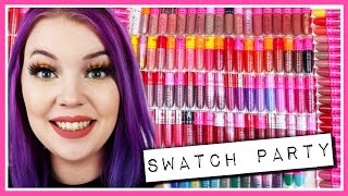 Swatching ALL of My Jeffree Star Liquid Lipsticks