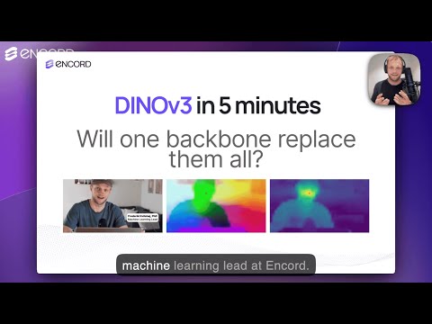 DINOv3 Explained - video from Encord