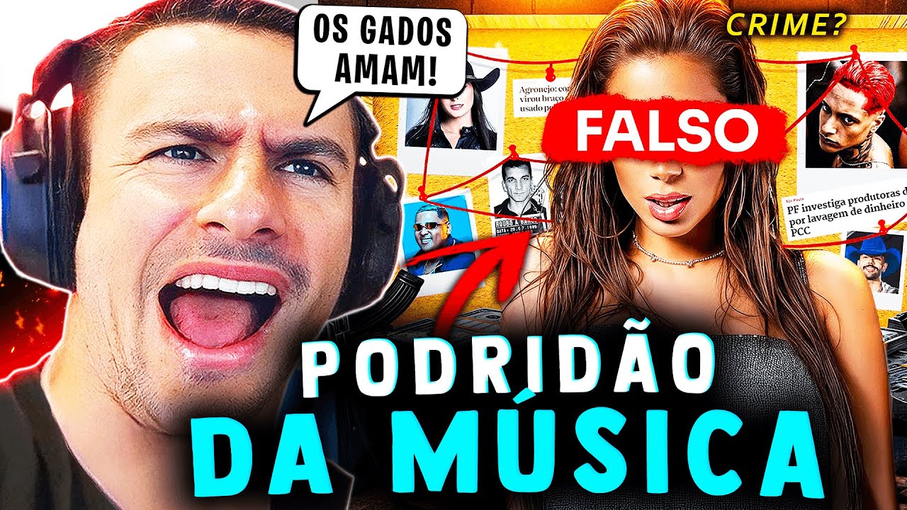 SUPER XANDÃO REAGINDO - O ESQUEMA CRIMINOSO DA INDÚSTRIA MUSICAL!!!