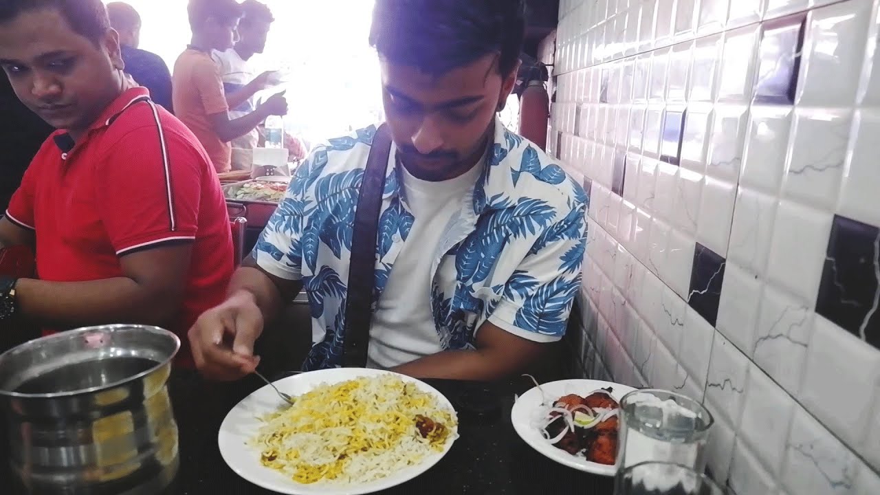 Beef biryani and kebab in KOLKATA Sufia, bara bazaar Cheap but