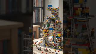 Wait… Tiny Builders Repaired This LEGO Table?! 👀 #satisfying #toyglowup #funforkids #creativekids