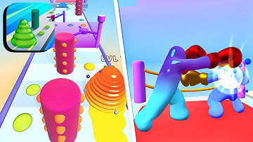 Slimy Runner 3D ​- All Levels Gameplay Android,ios (Part 1)