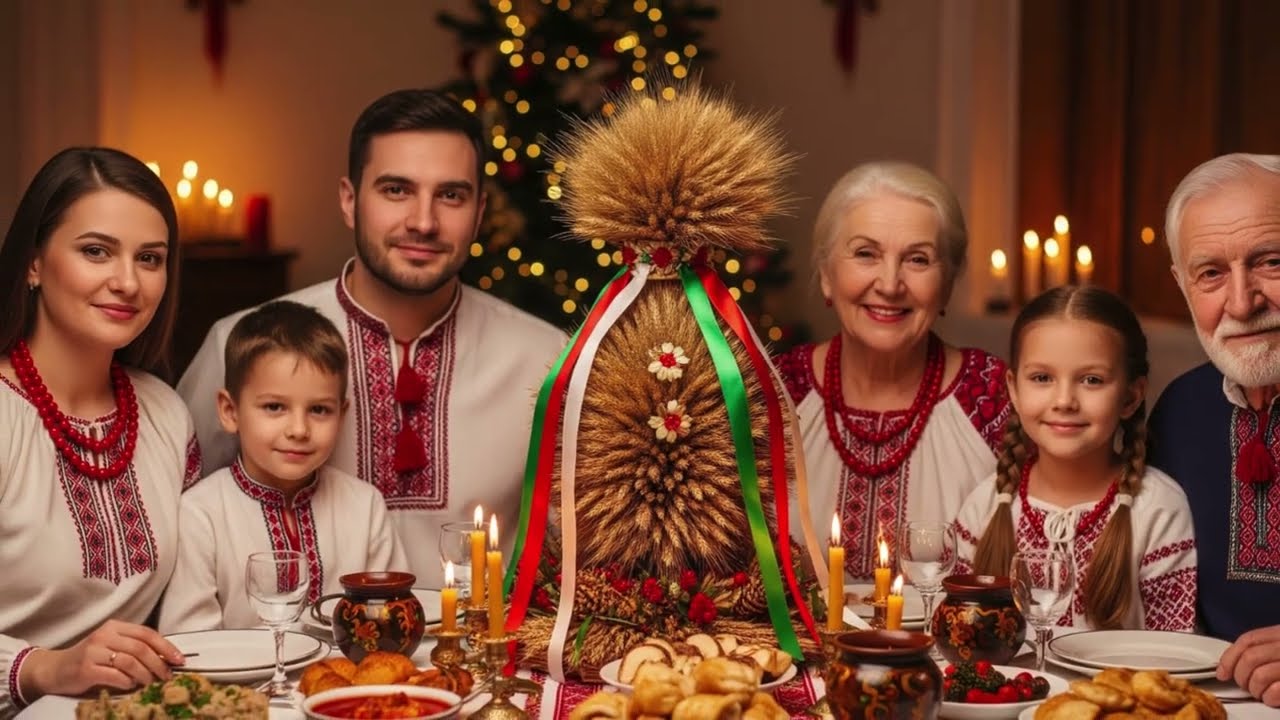 Дітям про Різдво: РІЗДВЯНА ІСТОРІЯ ДІДУХА 🌾 Традиції та оберіг