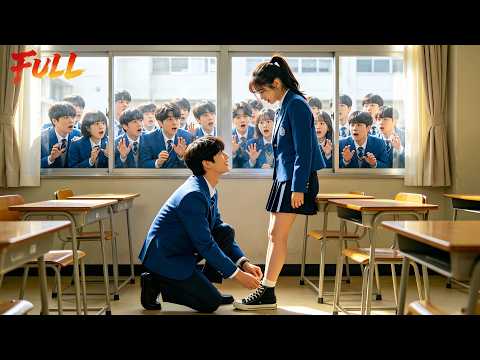 Cold School Prince Refused All Girls, BUT He Bent Down To Tie A Poor Girl's Shoelace! Love Began!