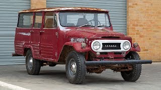1964 Toyota Land Cruiser FJ45LV Restoration Project