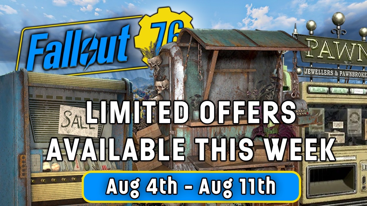 This Week’s Atomic Shop Limited Time Offers In Fallout 76