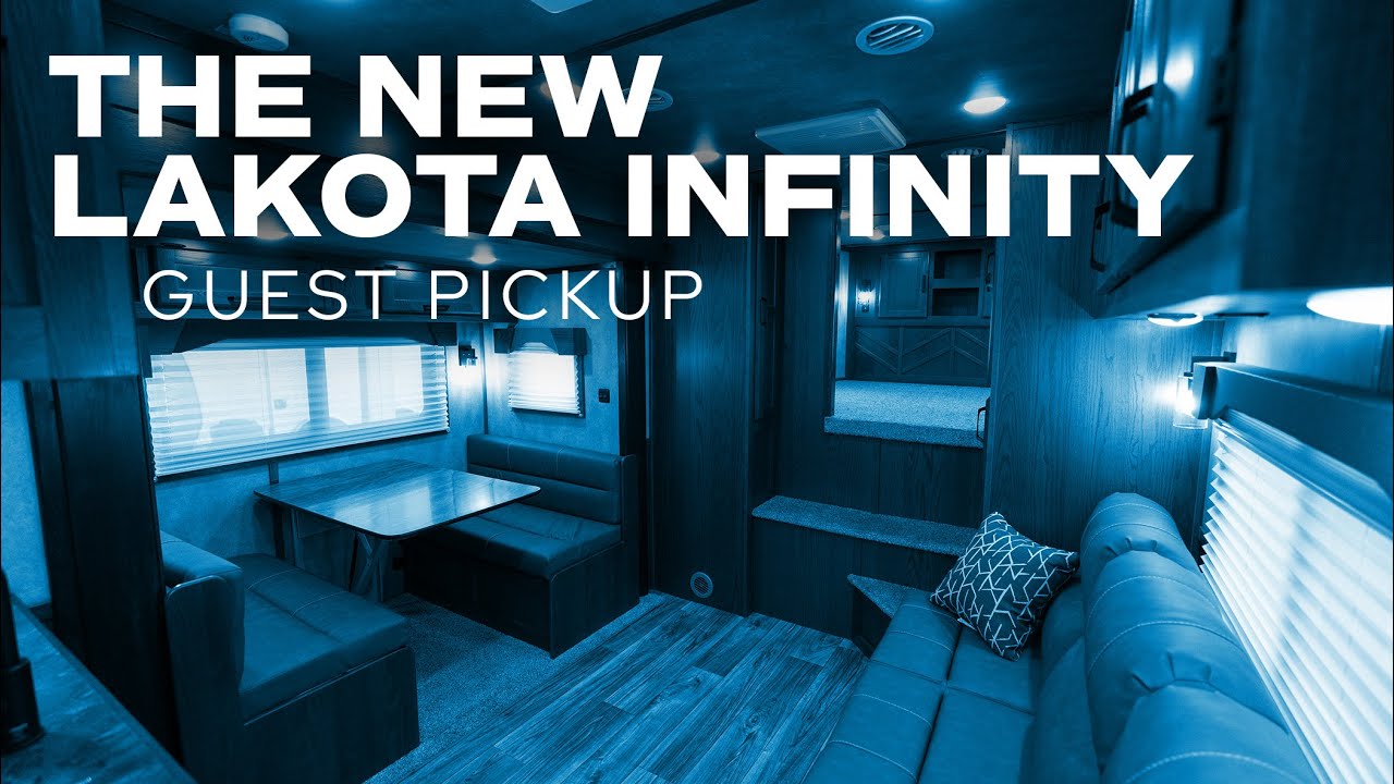 The FIRST Lakota Infinity Horse Trailer - Guest Pickup