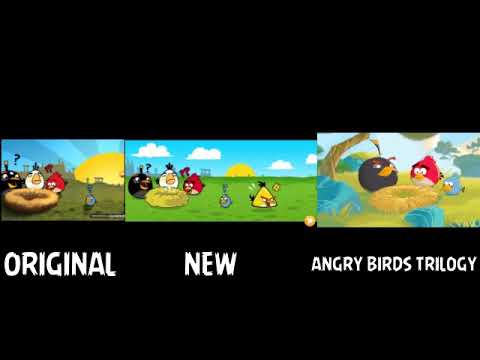 Angry Birds Cutscenes Comparison