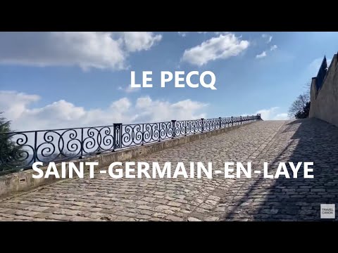 Walk in Saint-Germain-en-Laye - Le Pecq, France, March 2021 🇫🇷