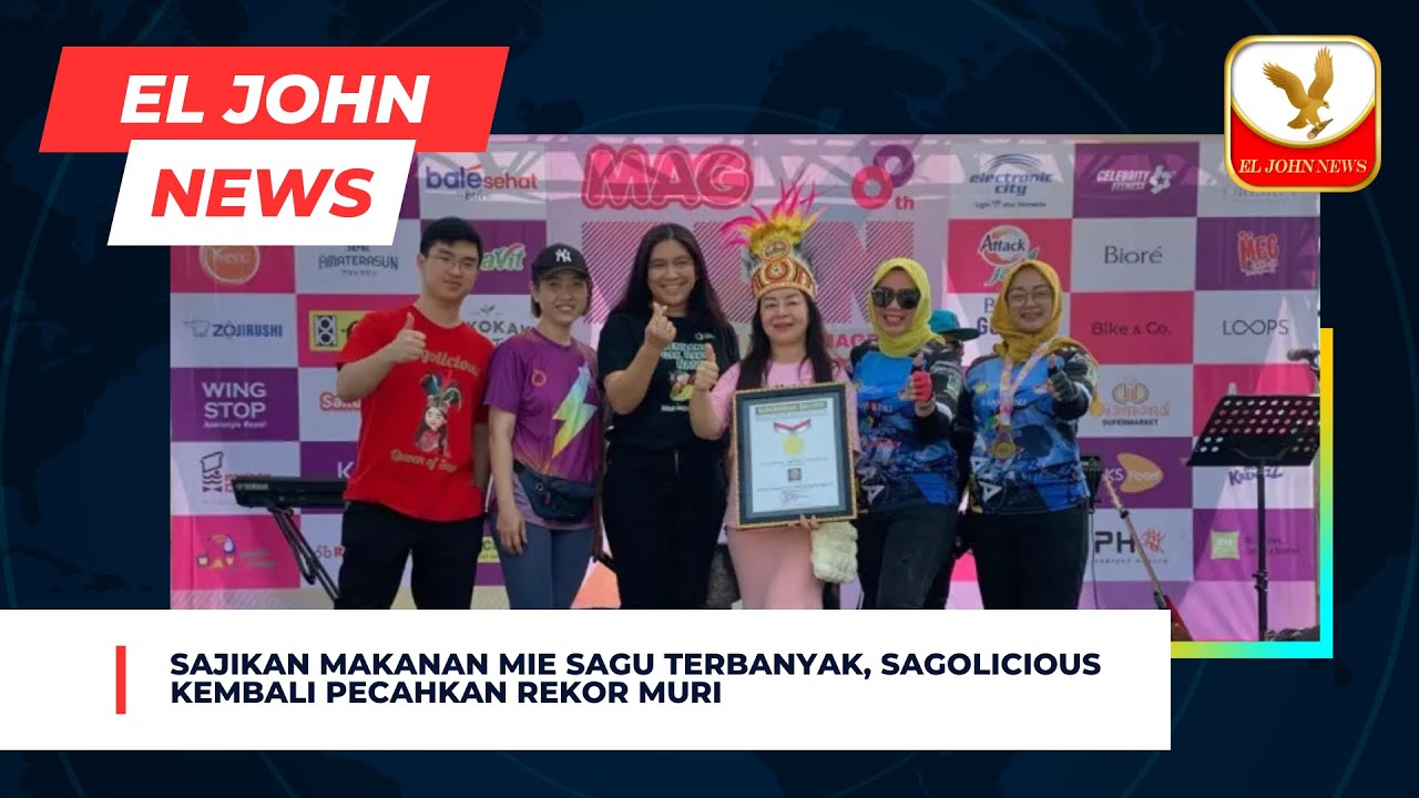 Sajikan Makanan Mie Sagu Terbanyak, Sagolicious Kembali Pecahkan Rekor ...