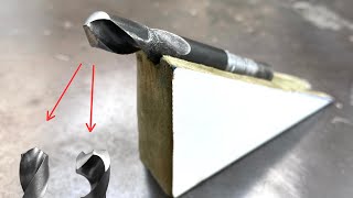 How to sharpen drill bits quickly and sharply! Homemade drill sharpener