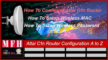 How To Configure Altai C1n Superwifi Network AP / CPE || Altai C1n Router Configuration A to Z.
