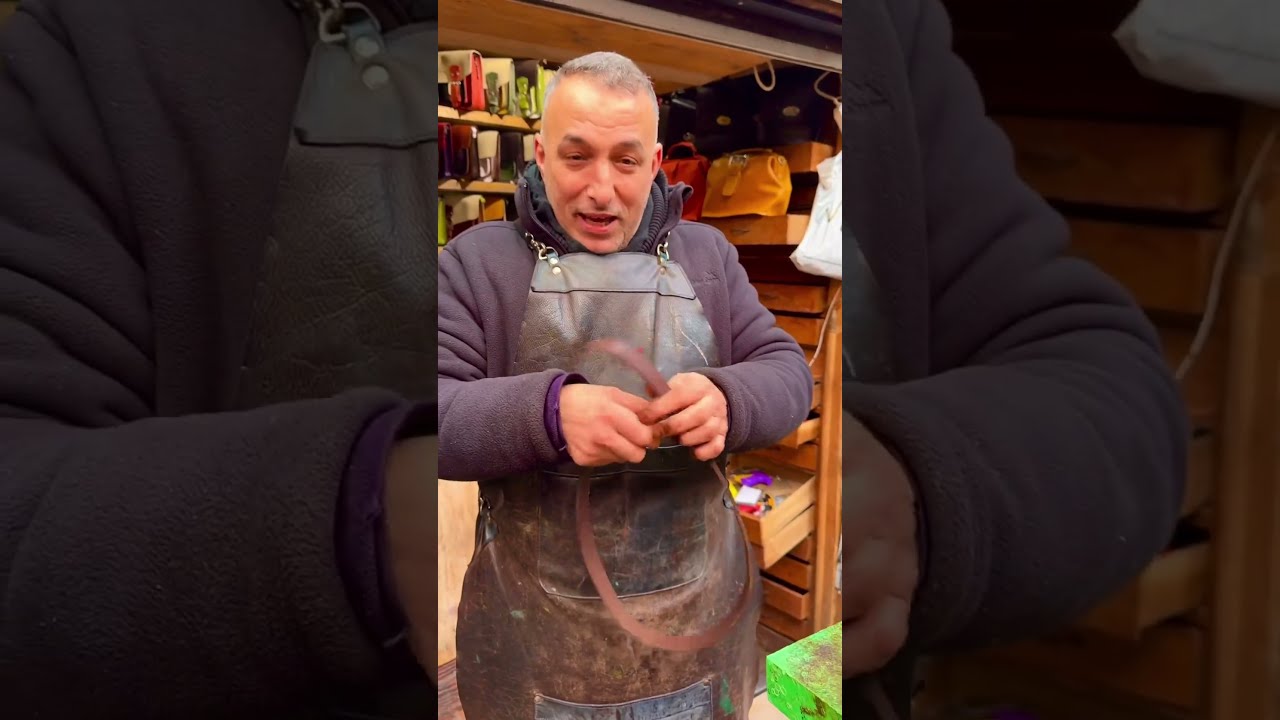 BEST SOUVENIR IN LONDON At Camden Market A Handmade Belt With Keychains 