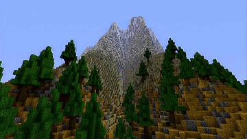 Minecraft - PC/360/One - Download - Custom Terrain - Volcanic Pines