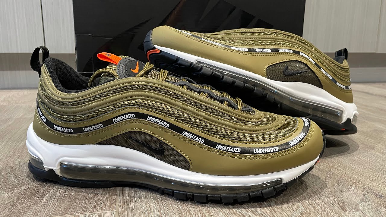 Undefeated Nike Air Max 97 Militia Green (2020) Early Review + Comparison  to Complexcon Pair 