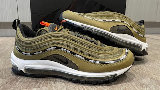 Undefeated Nike Air Max 97 Militia Green (2020) Early Review + Comparison to Complexcon Pair