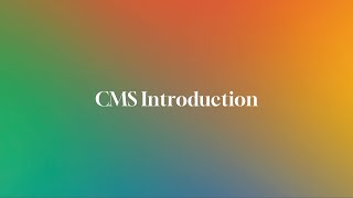 CMS Introduction