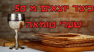 הרב עופר ארז - כיצד יוצאים מ 50 שערי טומאה שיעור מיוחד ומרתק ביותר