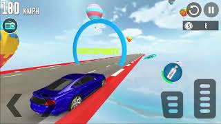 Muscles car stunt 2020 - Android gameplay - Car high speed mega jumps #2 screenshot 5