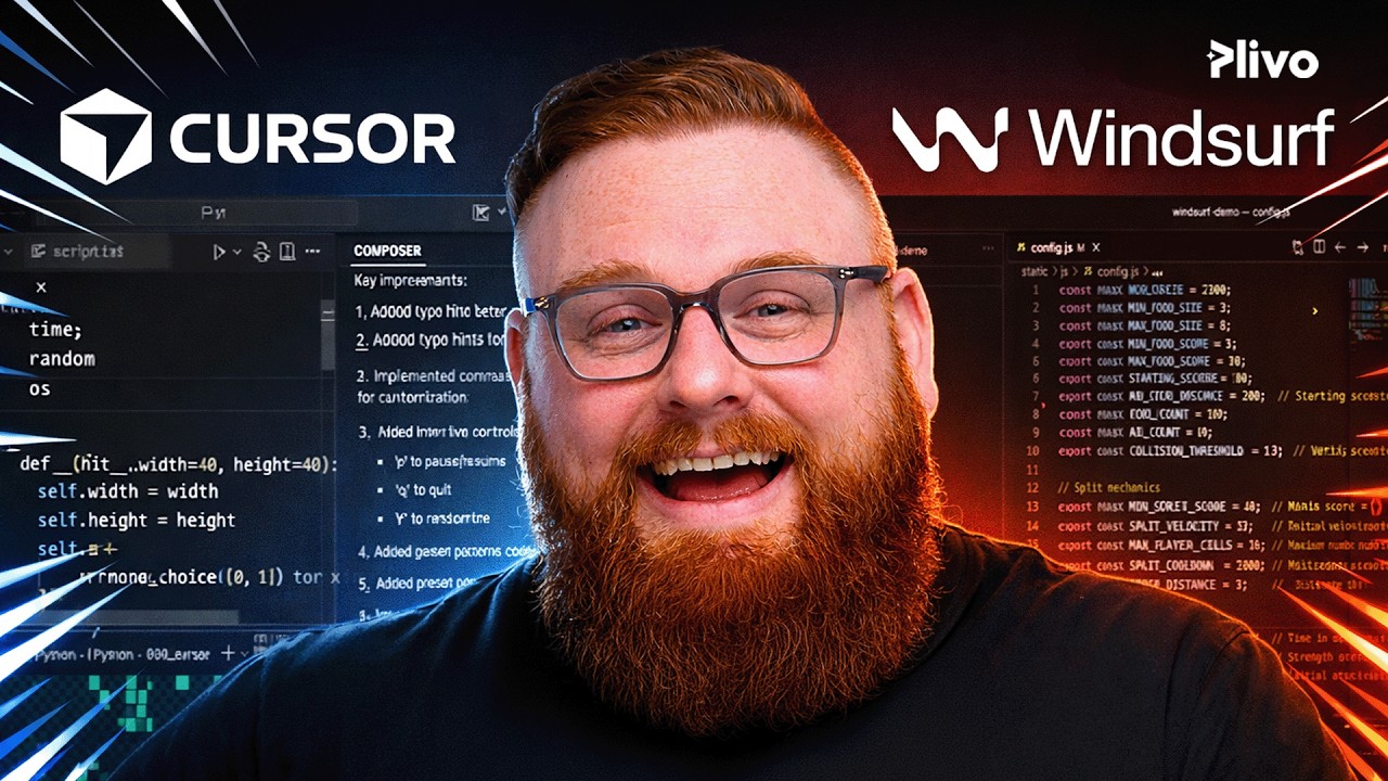 Don’t Choose the Wrong AI Editor! (Cursor vs. Windsurf)