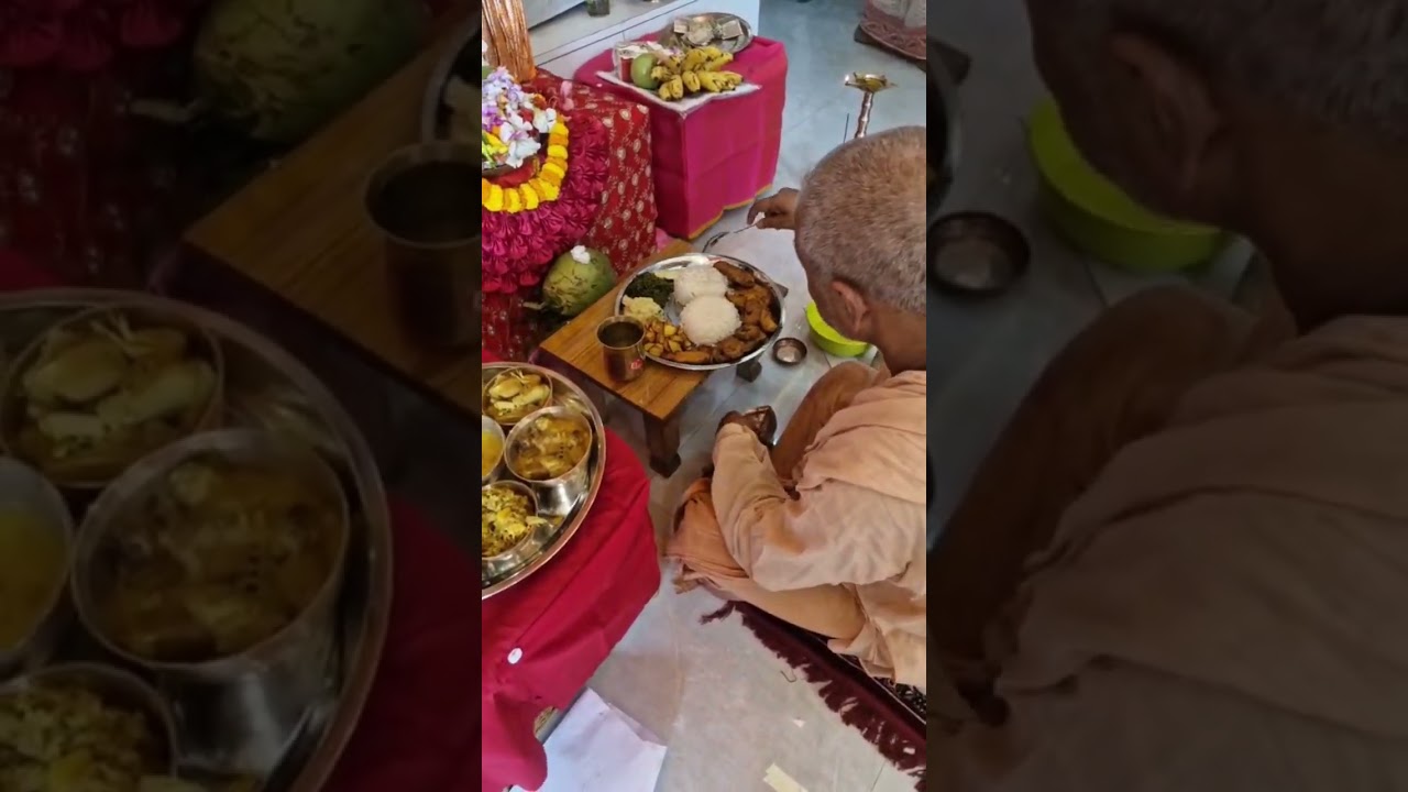 Naivedyam for the Almighty | Bharat Sevashram Sangha 