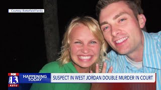 Suspect in murders of West Jordan couple due in court Friday